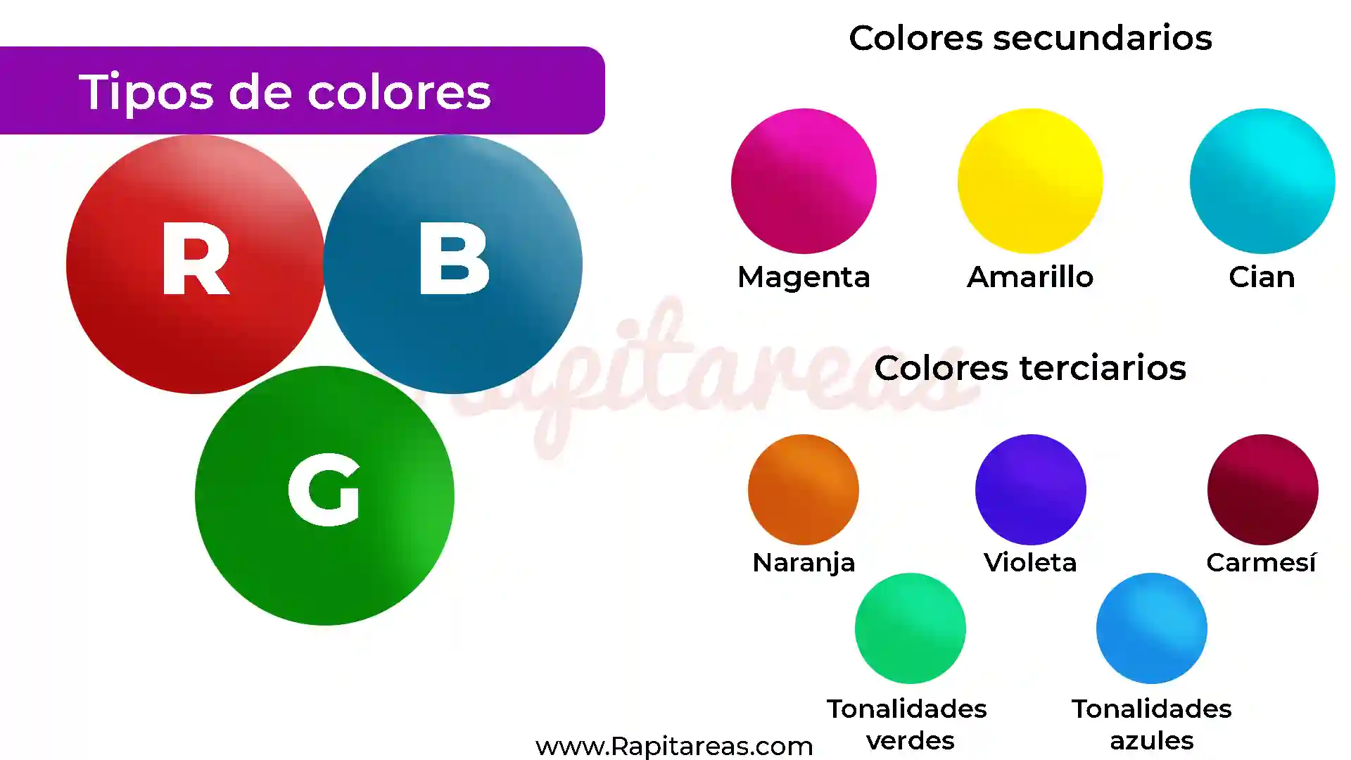 ejemplos de colores terciarios